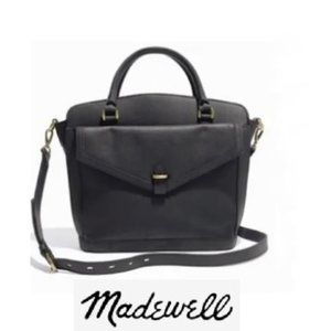 Madewell Black Leather Handbag